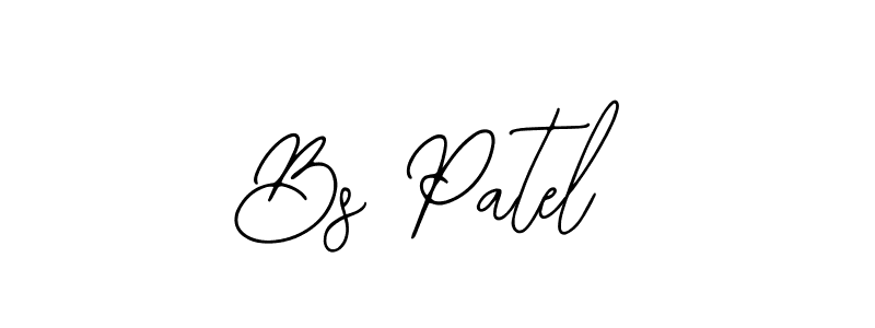 How to make Bs Patel signature? Bearetta-2O07w is a professional autograph style. Create handwritten signature for Bs Patel name. Bs Patel signature style 12 images and pictures png