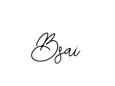 Make a beautiful signature design for name Bsai. With this signature (Bearetta-2O07w) style, you can create a handwritten signature for free. Bsai signature style 12 images and pictures png