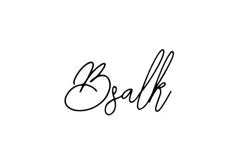 Make a beautiful signature design for name Bsalk. Use this online signature maker to create a handwritten signature for free. Bsalk signature style 12 images and pictures png