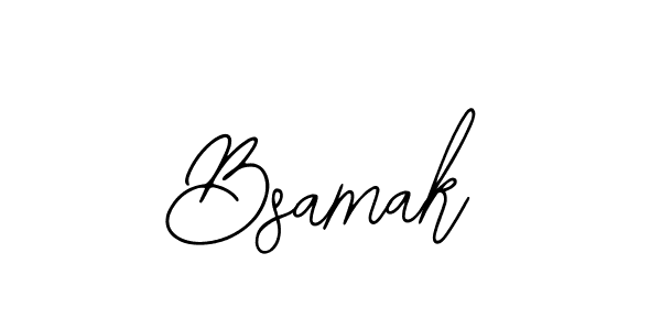 You can use this online signature creator to create a handwritten signature for the name Bsamak. This is the best online autograph maker. Bsamak signature style 12 images and pictures png