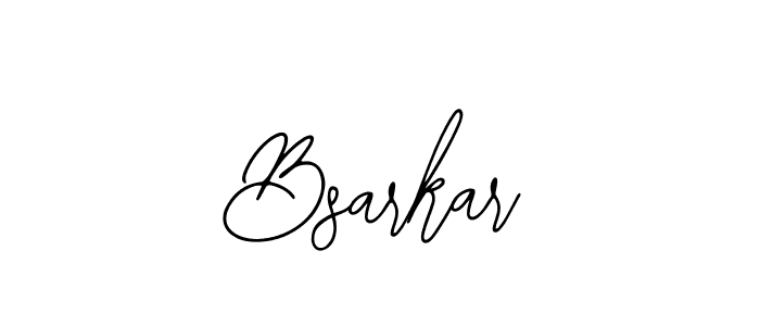 Create a beautiful signature design for name Bsarkar. With this signature (Bearetta-2O07w) fonts, you can make a handwritten signature for free. Bsarkar signature style 12 images and pictures png