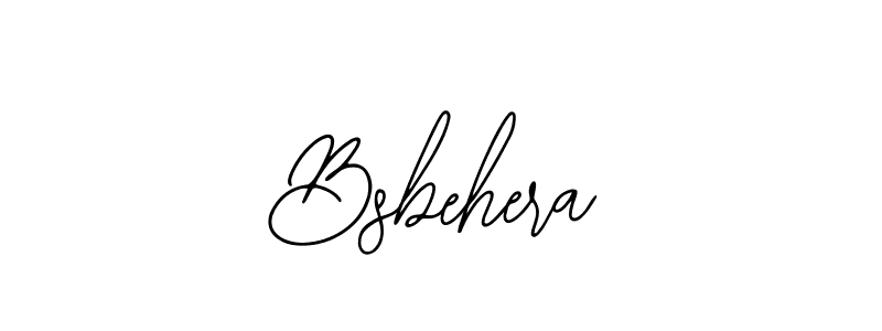 Make a beautiful signature design for name Bsbehera. Use this online signature maker to create a handwritten signature for free. Bsbehera signature style 12 images and pictures png