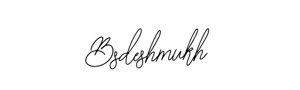 It looks lik you need a new signature style for name Bsdeshmukh. Design unique handwritten (Bearetta-2O07w) signature with our free signature maker in just a few clicks. Bsdeshmukh signature style 12 images and pictures png