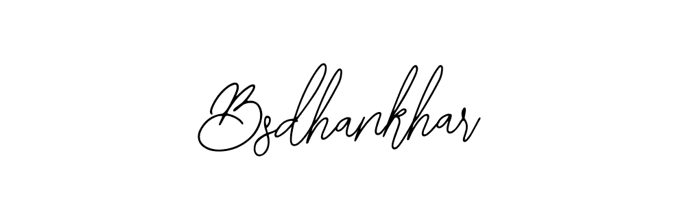 Bearetta-2O07w is a professional signature style that is perfect for those who want to add a touch of class to their signature. It is also a great choice for those who want to make their signature more unique. Get Bsdhankhar name to fancy signature for free. Bsdhankhar signature style 12 images and pictures png