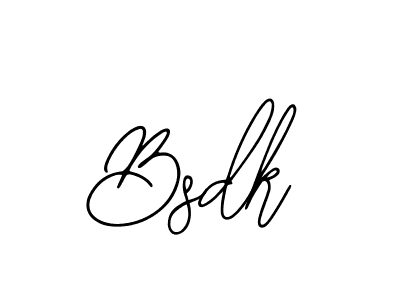 You should practise on your own different ways (Bearetta-2O07w) to write your name (Bsdk) in signature. don't let someone else do it for you. Bsdk signature style 12 images and pictures png