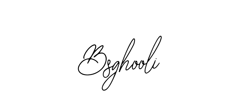 Bsghooli stylish signature style. Best Handwritten Sign (Bearetta-2O07w) for my name. Handwritten Signature Collection Ideas for my name Bsghooli. Bsghooli signature style 12 images and pictures png