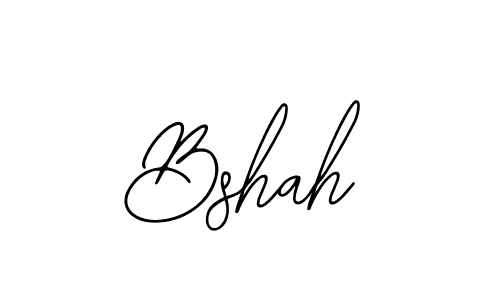 The best way (Bearetta-2O07w) to make a short signature is to pick only two or three words in your name. The name Bshah include a total of six letters. For converting this name. Bshah signature style 12 images and pictures png