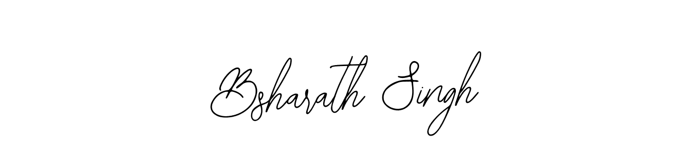 Bsharath Singh stylish signature style. Best Handwritten Sign (Bearetta-2O07w) for my name. Handwritten Signature Collection Ideas for my name Bsharath Singh. Bsharath Singh signature style 12 images and pictures png