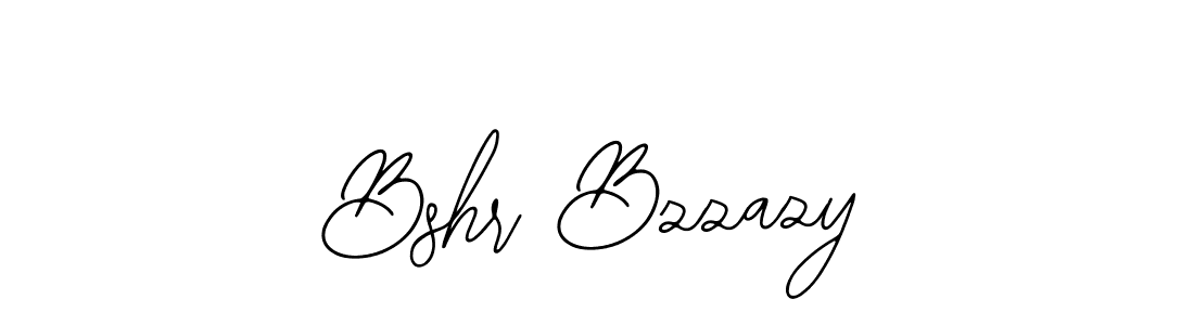 Use a signature maker to create a handwritten signature online. With this signature software, you can design (Bearetta-2O07w) your own signature for name Bshr Bzzazy. Bshr Bzzazy signature style 12 images and pictures png