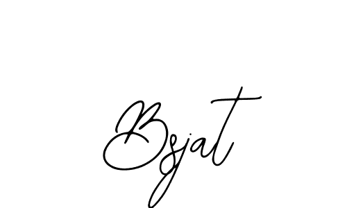You should practise on your own different ways (Bearetta-2O07w) to write your name (Bsjat) in signature. don't let someone else do it for you. Bsjat signature style 12 images and pictures png