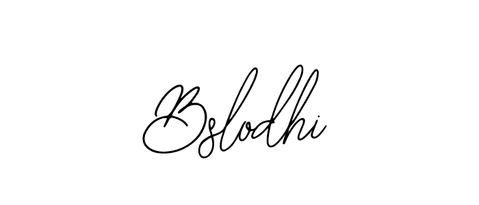 Make a beautiful signature design for name Bslodhi. With this signature (Bearetta-2O07w) style, you can create a handwritten signature for free. Bslodhi signature style 12 images and pictures png