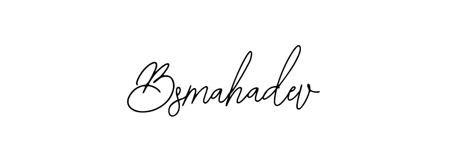 It looks lik you need a new signature style for name Bsmahadev. Design unique handwritten (Bearetta-2O07w) signature with our free signature maker in just a few clicks. Bsmahadev signature style 12 images and pictures png