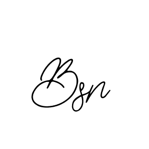 Make a beautiful signature design for name Bsn. Use this online signature maker to create a handwritten signature for free. Bsn signature style 12 images and pictures png