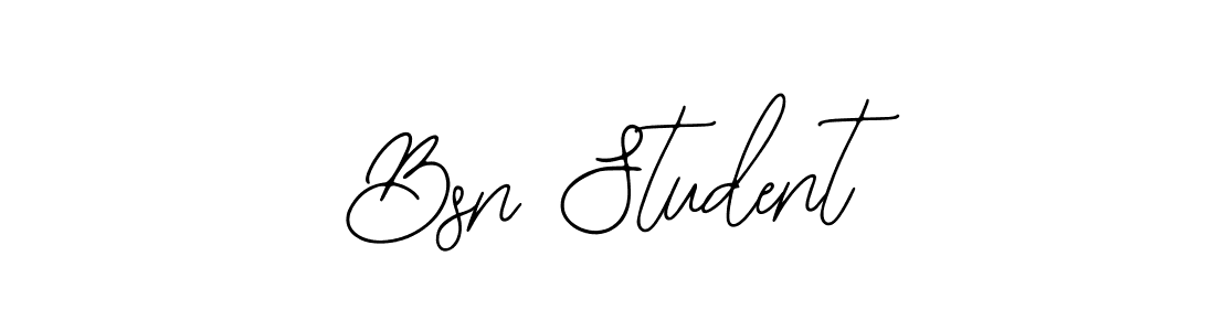 Make a beautiful signature design for name Bsn Student. Use this online signature maker to create a handwritten signature for free. Bsn Student signature style 12 images and pictures png