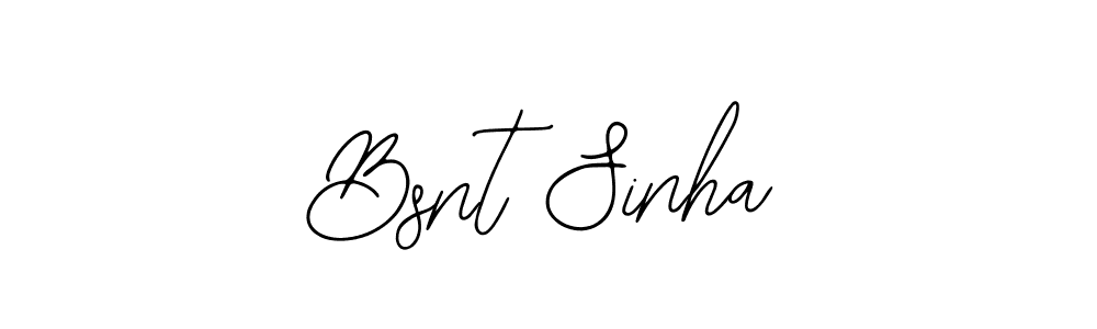 Also You can easily find your signature by using the search form. We will create Bsnt Sinha name handwritten signature images for you free of cost using Bearetta-2O07w sign style. Bsnt Sinha signature style 12 images and pictures png