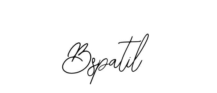 if you are searching for the best signature style for your name Bspatil. so please give up your signature search. here we have designed multiple signature styles  using Bearetta-2O07w. Bspatil signature style 12 images and pictures png