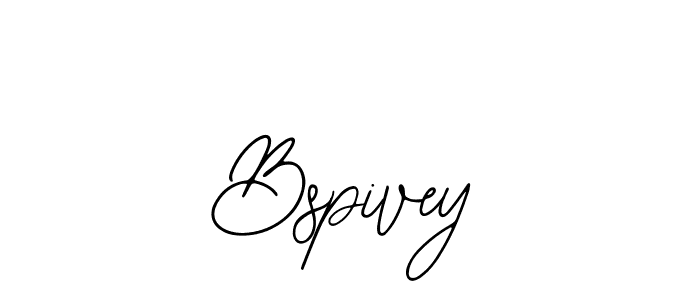 if you are searching for the best signature style for your name Bspivey. so please give up your signature search. here we have designed multiple signature styles  using Bearetta-2O07w. Bspivey signature style 12 images and pictures png