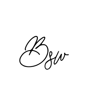 The best way (Bearetta-2O07w) to make a short signature is to pick only two or three words in your name. The name Bsw include a total of six letters. For converting this name. Bsw signature style 12 images and pictures png