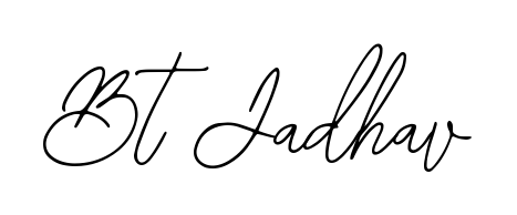 Discover how Bt Jadhav looks in an executive cursive font (Bearetta-2O07w). Perfect for legal documents, invoices, and certificates. Bt Jadhav signature style 12 images and pictures png