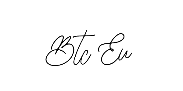 Use a signature maker to create a handwritten signature online. With this signature software, you can design (Bearetta-2O07w) your own signature for name Btc Eu. Btc Eu signature style 12 images and pictures png