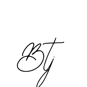 Create a beautiful signature design for name Btj. With this signature (Bearetta-2O07w) fonts, you can make a handwritten signature for free. Btj signature style 12 images and pictures png