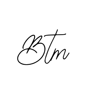 How to make Btm signature? Bearetta-2O07w is a professional autograph style. Create handwritten signature for Btm name. Btm signature style 12 images and pictures png