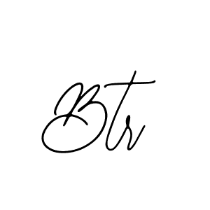 Design your own signature with our free online signature maker. With this signature software, you can create a handwritten (Bearetta-2O07w) signature for name Btr. Btr signature style 12 images and pictures png