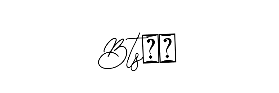 How to make Bts⟭⟬ signature? Bearetta-2O07w is a professional autograph style. Create handwritten signature for Bts⟭⟬ name. Bts⟭⟬ signature style 12 images and pictures png