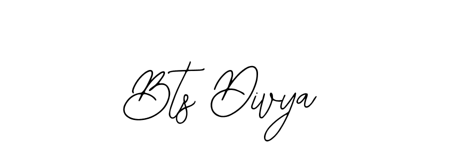 Bts Divya stylish signature style. Best Handwritten Sign (Bearetta-2O07w) for my name. Handwritten Signature Collection Ideas for my name Bts Divya. Bts Divya signature style 12 images and pictures png