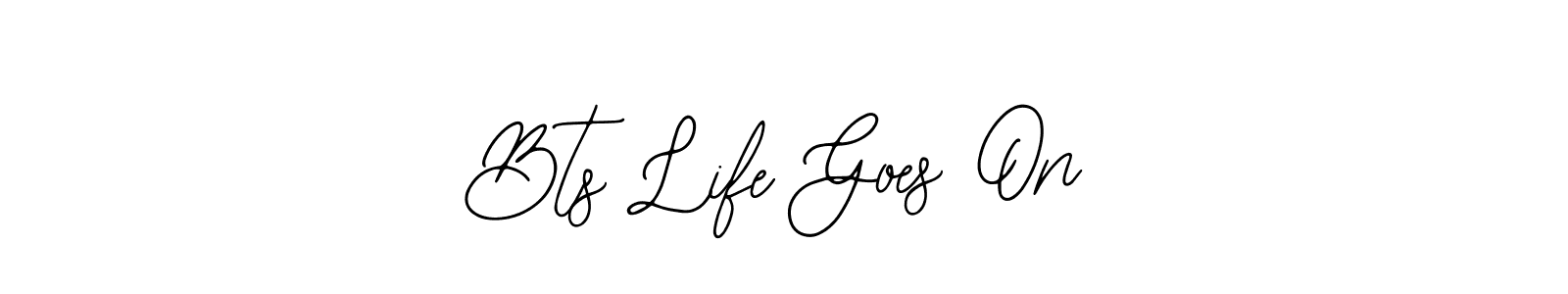 How to Draw Bts Life Goes On signature style? Bearetta-2O07w is a latest design signature styles for name Bts Life Goes On. Bts Life Goes On signature style 12 images and pictures png