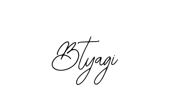 Create a beautiful signature design for name Btyagi. With this signature (Bearetta-2O07w) fonts, you can make a handwritten signature for free. Btyagi signature style 12 images and pictures png