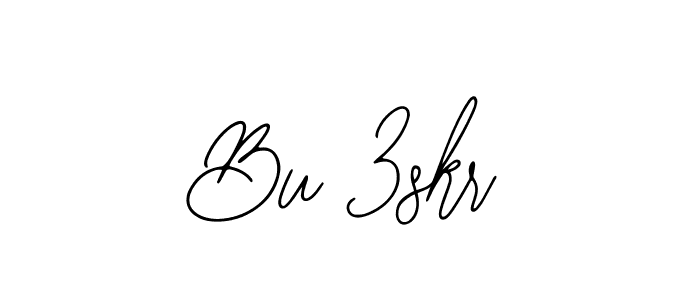 Use a signature maker to create a handwritten signature online. With this signature software, you can design (Bearetta-2O07w) your own signature for name Bu 3skr. Bu 3skr signature style 12 images and pictures png