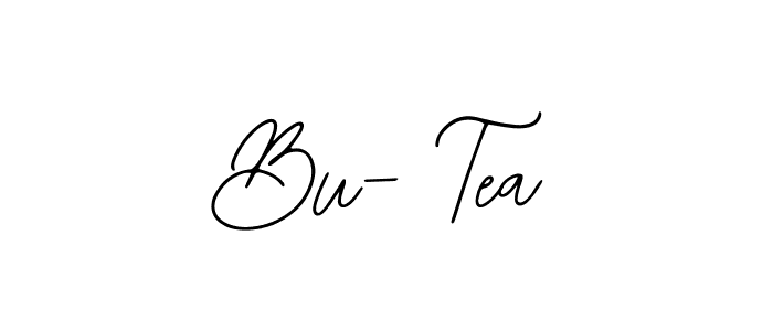 Also You can easily find your signature by using the search form. We will create Bu- Tea name handwritten signature images for you free of cost using Bearetta-2O07w sign style. Bu- Tea signature style 12 images and pictures png