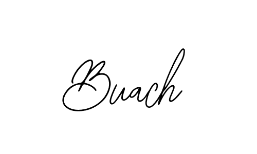 You should practise on your own different ways (Bearetta-2O07w) to write your name (Buach) in signature. don't let someone else do it for you. Buach signature style 12 images and pictures png