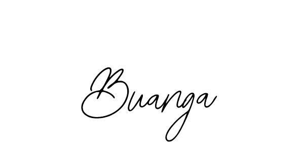 How to make Buanga signature? Bearetta-2O07w is a professional autograph style. Create handwritten signature for Buanga name. Buanga signature style 12 images and pictures png