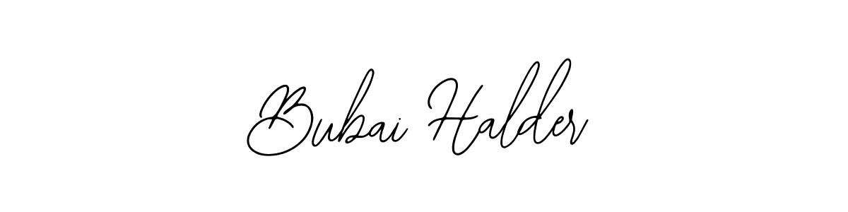 if you are searching for the best signature style for your name Bubai Halder. so please give up your signature search. here we have designed multiple signature styles  using Bearetta-2O07w. Bubai Halder signature style 12 images and pictures png