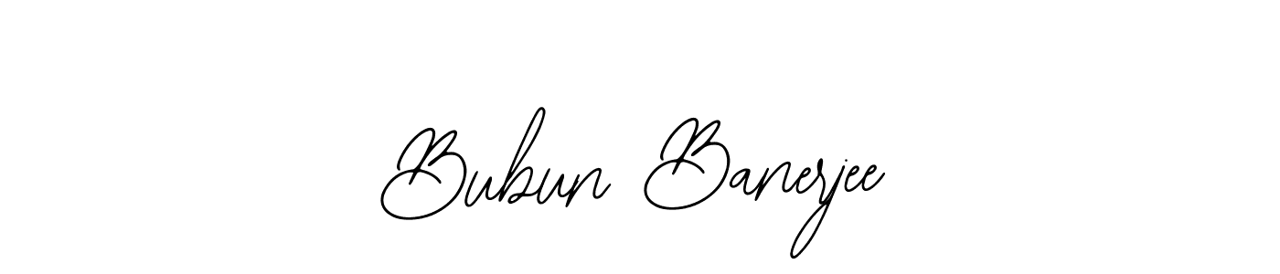 How to Draw Bubun Banerjee signature style? Bearetta-2O07w is a latest design signature styles for name Bubun Banerjee. Bubun Banerjee signature style 12 images and pictures png