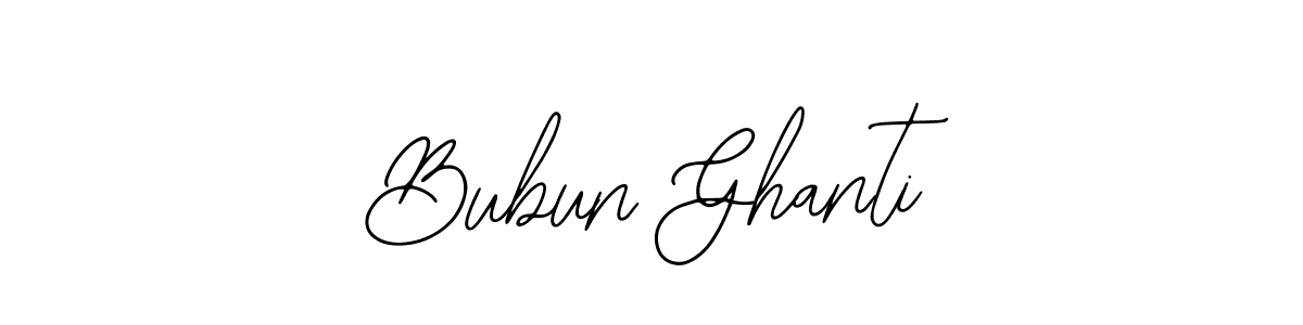 Create a beautiful signature design for name Bubun Ghanti. With this signature (Bearetta-2O07w) fonts, you can make a handwritten signature for free. Bubun Ghanti signature style 12 images and pictures png