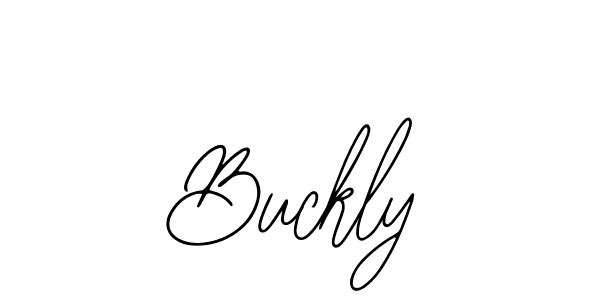 How to make Buckly name signature. Use Bearetta-2O07w style for creating short signs online. This is the latest handwritten sign. Buckly signature style 12 images and pictures png
