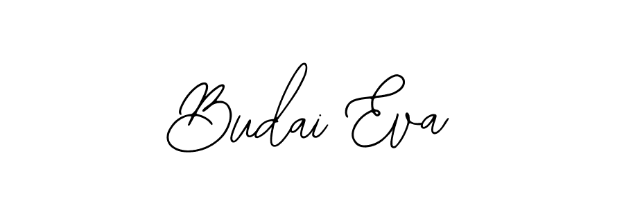 How to make Budai Eva signature? Bearetta-2O07w is a professional autograph style. Create handwritten signature for Budai Eva name. Budai Eva signature style 12 images and pictures png