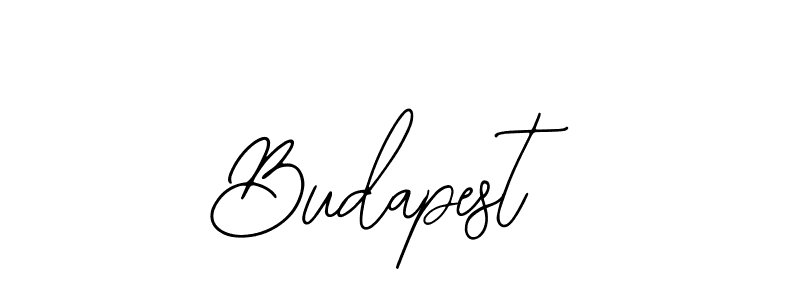 Make a beautiful signature design for name Budapest. With this signature (Bearetta-2O07w) style, you can create a handwritten signature for free. Budapest signature style 12 images and pictures png