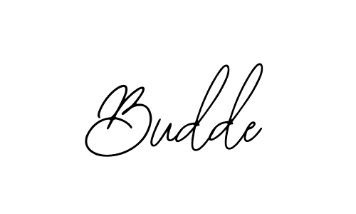 How to make Budde signature? Bearetta-2O07w is a professional autograph style. Create handwritten signature for Budde name. Budde signature style 12 images and pictures png