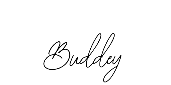 How to make Buddey signature? Bearetta-2O07w is a professional autograph style. Create handwritten signature for Buddey name. Buddey signature style 12 images and pictures png