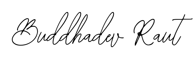 Transform the name Buddhadev Raut into a signature masterpiece using Bearetta-2O07w font. Ideal for photographers, artists, and creators looking for watermarks. Buddhadev Raut signature style 12 images and pictures png