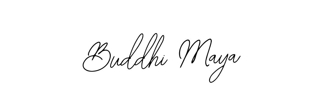 How to make Buddhi Maya signature? Bearetta-2O07w is a professional autograph style. Create handwritten signature for Buddhi Maya name. Buddhi Maya signature style 12 images and pictures png