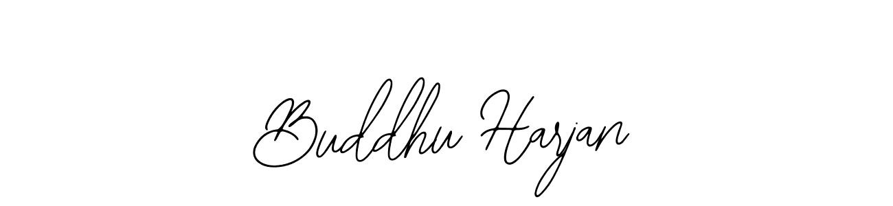 Buddhu Harjan stylish signature style. Best Handwritten Sign (Bearetta-2O07w) for my name. Handwritten Signature Collection Ideas for my name Buddhu Harjan. Buddhu Harjan signature style 12 images and pictures png
