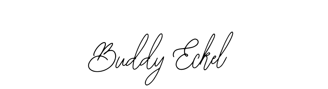 Design your own signature with our free online signature maker. With this signature software, you can create a handwritten (Bearetta-2O07w) signature for name Buddy Eckel. Buddy Eckel signature style 12 images and pictures png