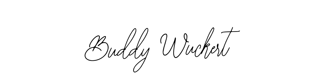 Buddy Wuckert stylish signature style. Best Handwritten Sign (Bearetta-2O07w) for my name. Handwritten Signature Collection Ideas for my name Buddy Wuckert. Buddy Wuckert signature style 12 images and pictures png