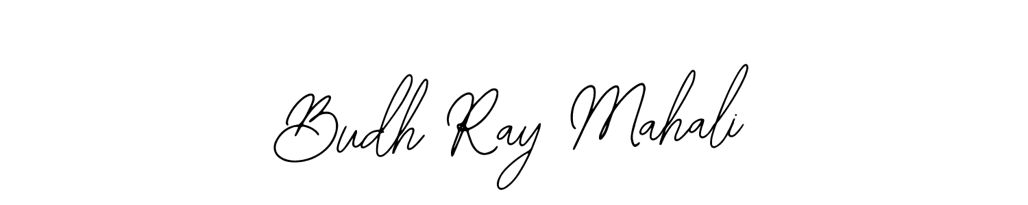 if you are searching for the best signature style for your name Budh Ray Mahali. so please give up your signature search. here we have designed multiple signature styles  using Bearetta-2O07w. Budh Ray Mahali signature style 12 images and pictures png