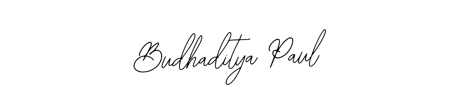 Make a beautiful signature design for name Budhaditya Paul. With this signature (Bearetta-2O07w) style, you can create a handwritten signature for free. Budhaditya Paul signature style 12 images and pictures png